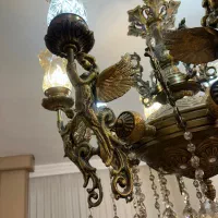 لوستر فرشته هشت شاخه|لوستر و چراغ آویز|مشهد, پروین اعتصامی|دیوار