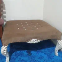 مبل استیل راحتی ومیز وسط بزرگ و۳ عدد جلومبلی|مبلمان خانگی و میز عسلی|کرج, پیشاهنگی|دیوار