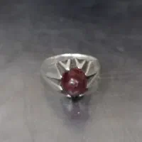 عقیق کهنه نقره