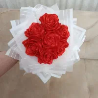 گل روبانی یلدا|گل مصنوعی|تبریز, |دیوار