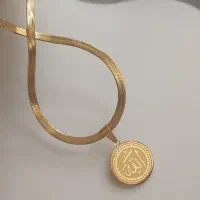 گردنبند با پلاک مذهبی وشمشیر ذوالفقار