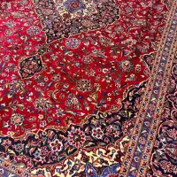 ۱۲ متری دستبافت گوشتدار کاشان لاکی به قیمت عمده|فرش|تهران, یوسف‌آباد|دیوار