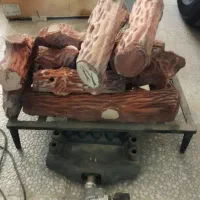 شومینه گازی ترموستات دار و پیچ گوشتی دریلی|بخاری، هیتر، شومینه|اصفهان, سودان|دیوار