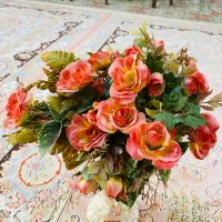 دو شاخه گل خارجی کاملا پر و کاملا سالم ۸۰۰