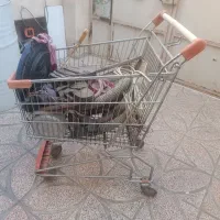 سبد چرخ دار فروشگاهی۴میلیون توافقی