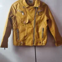 کاپشن چرم دخترانه