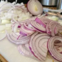 پیاز تازه چرخ شده