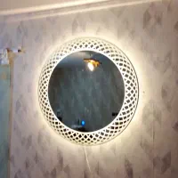 روشویی.ایینه.دوعدد استند