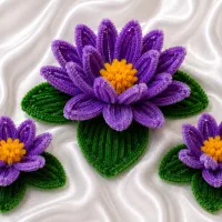 گل های نیلوفری