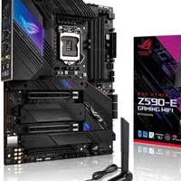 Rog Z590E Gaming Wifi و Intel Core i9 11900K