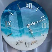 ساعت دیواری رزینی|ساعت دیواری و تزئینی|اردبیل, |دیوار