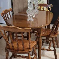 میز تمام چوب  چهار نفره