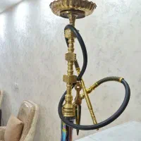 قلیان عربی برنجی پک کامل