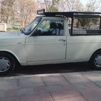 پیکان وانت دوگانه CNG مدل ۱۳۹۰ عقب و جلو پلمپ