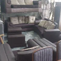 مبل ۱۱ نفره همراه با میز نهار خوری ۴ نفره