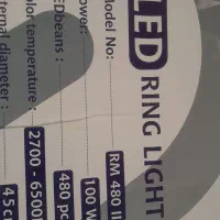 رینگ لایت درحدنو|دوربین عکاسی و فیلم‌برداری|یزد, |دیوار