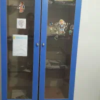 کمد و تخت دو طبقه با تشک|تشک تختخواب|بومهن, |دیوار