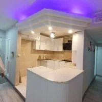 آپارتمان دو خوابه ، بازسازی صفر تا صد ،تاپ لوکیشن