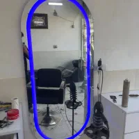 سرشور آینه پاف صندلی