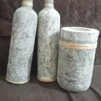 دکوری پاپیه ماشه و سنگ مصنوعی|مجسمه، تندیس، ماکت|بندرعباس, |دیوار