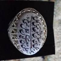انگشتر نقره دستساز با سنگ حرم امام حسین)ع(|جواهرات|تهران, قیطریه|دیوار