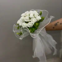 دسته گل عروس مصنوعی