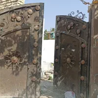 درب بزرگ باغ ویلا محکم و ورق سنگین فروشی.|مصالح و تجهیزات ساختمان|گلبهار, شهر جدید گلبهار|دیوار