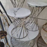 میز عسلی و جلومبلی پایه فلزی مدلهای مختلف|مبلمان خانگی و میز عسلی|خمینیشهر, |دیوار