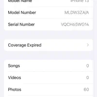 اپل iPhone 13 با حافظهٔ ۱۲۸ گیگابایت|موبایل|سقز, |دیوار