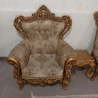 مبل سلطنتی ۹نفره  فروش بدلیل تغییر دکوراسیون|مبلمان خانگی و میز عسلی|بندر امام خمینی, |دیوار