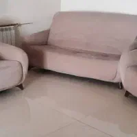 مبل راحتی ۷ نفره + مبل TV دونفره + میز عسلی