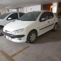 پژو ۲۰۶ تیپ ۲ مدل ۸۹ سفید