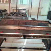 گاز و کباب زن 4شعله تمیز و سالم|اجاق گاز و لوازم برقی پختوپز|ایلام, |دیوار