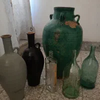 خمره قدیمی شیشه کلاب