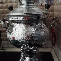 سماور نو قلم زنی قدیمی ضخیم 10 لیتری