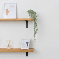 شلف دیواری چوب طبیعی مدل سام|کتابخانه، شلف، قفسه‌های دیواری|تهران, سلسبیل جنوبی|دیوار