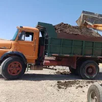 کود حیوانی سوخته گوسفندی وگاوی با ده تن لبه دار