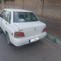پراید مدل89بی رنگ رنگ سفید صدفی معاوضه دارم