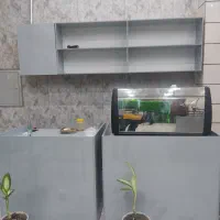 میز و باکس چوبی|فروشگاه و مغازه|داراب, |دیوار