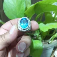 انگشتر نقره جواهری  عیار بالا