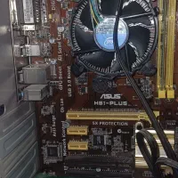 کیس و motherboardو هارد و جعبه کیس