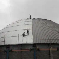 پوشش سقف سوله ویلااز نوع کلزیپ واستندینگ سیم|خدمات پیشه و مهارت|چالوس, |دیوار