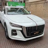 هونگچی /Hongqi H5 مشکی/سفید داخل موکاصفرخشک