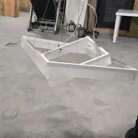 لوستر مربعی مدرن|لوستر و چراغ آویز|گرگان, |دیوار