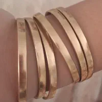 النگو طلا بچگانه سایز1