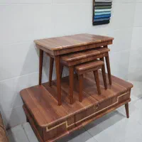 میز جلو مبلی کشودار