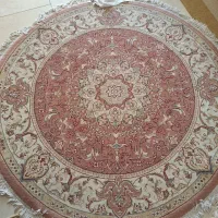 فرش ماشینی گرد