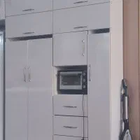 کابینت و کمد آماده سفید رنگ