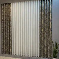 نصب پرده عمودی و پارچه ای