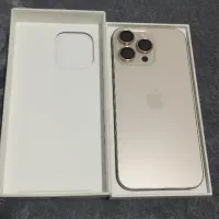 آیفون ۱۶ پرومکس ۲۵۶ گلد